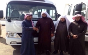 رجل الأعمال الشيخ/ إبراهيم الأومير يتبرع بحافلة نقل لحلقات تحفيظ القران ب #جبة ..