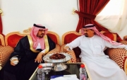 الشيخ بدر بن ناحل رئيس مركز إمارة #جبة بضيافة الشيخ نواف الغالب