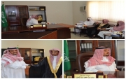 لبحث عدد من التوصيات الشيخ بدر بن حجر رئيس مركز إمارة #جبة يستقبل الشيخ يحيى علي التليدي