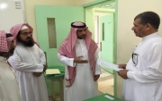 للإطلاع على سير الاختبارات مدير تعليم #حائل يزور مدارس #جبة