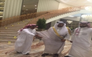 سمو أمير #حائل بضيافة رجل الأعمال الشيخ منصور العمار
