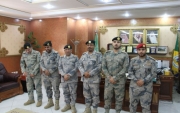 في حرس الحدود بمنطقة تبوك ترقية فهد علي طليحان العروج لرتبة "نقيب بحري"